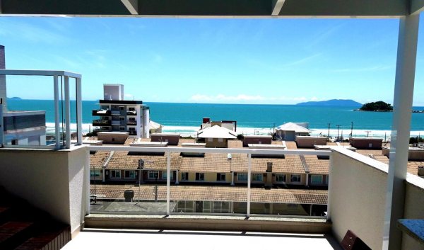 Cobertura  Praia de Palmas Governador Celso Ramos Santa-Catarina